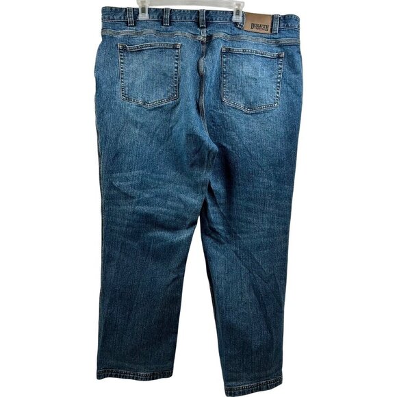 Duluth Trading Co. Flex Ballroom Jeans 44x32 Relaxed Fit Mens Blue Denim Cotton - Picture 2 of 10